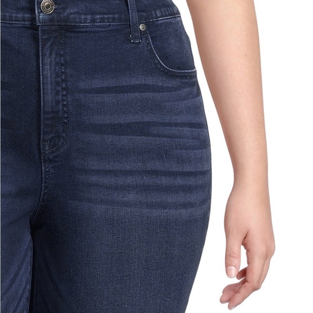 Terra & Sky Women's Plus Size Skinny Jeans Sz Petite 26W -New - Picture 6 of 6